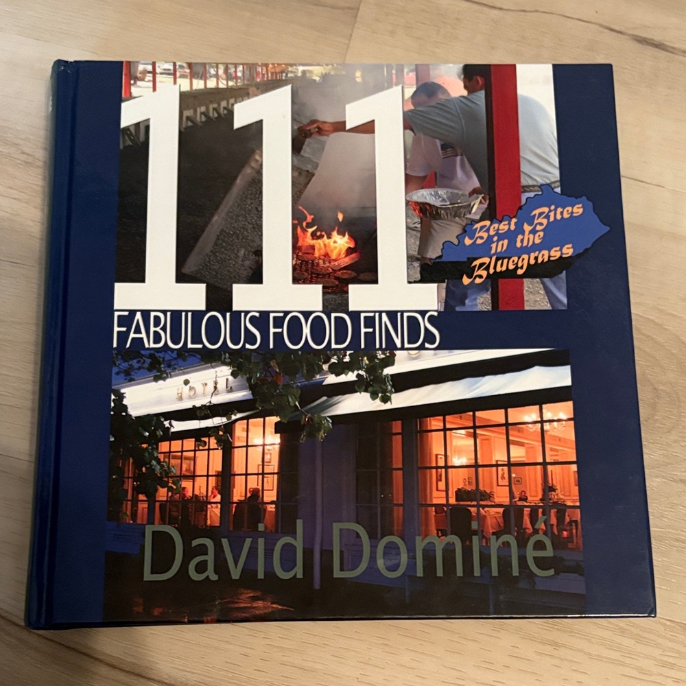 111 Fabulous Food Finds by David Domine - Blue Hardcover